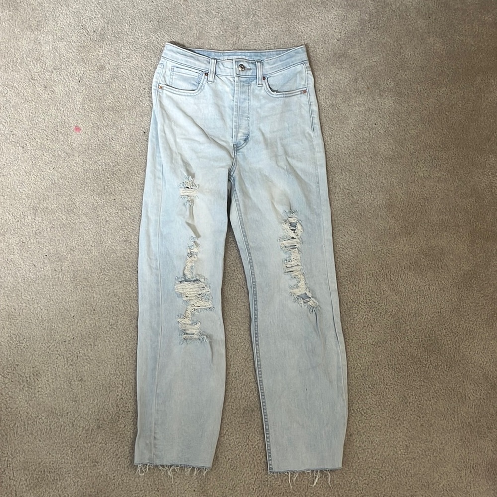 Wild Fable jeans with holes size 2